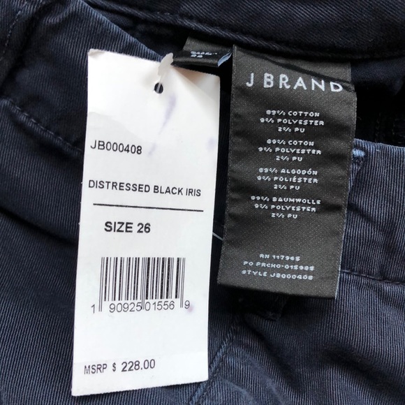 J Brand Houlihan Mid-Rise Skinny Crop Cargo Pants Size 26 - Picture 4 of 4